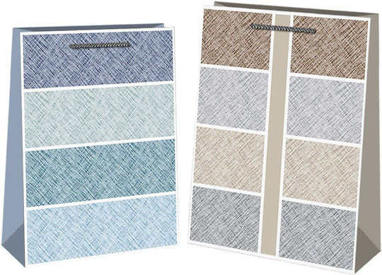 Justnote Hârtie Geantă pentru Cadou Maro 14x6x11cm. 12buc