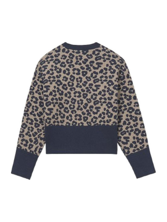 Kinderpullover Langarm Benzin