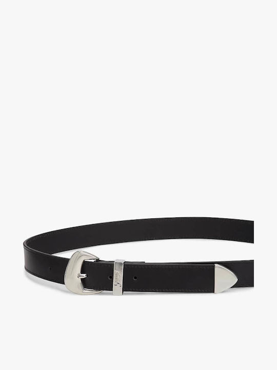 Leder Damen Gürtel Schwarze