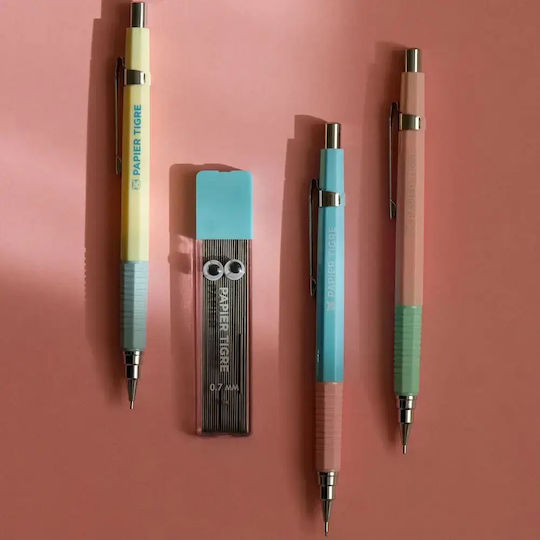 Papier Tigre Μηχανικό Μολύβι Yellow Blue 0.7mm