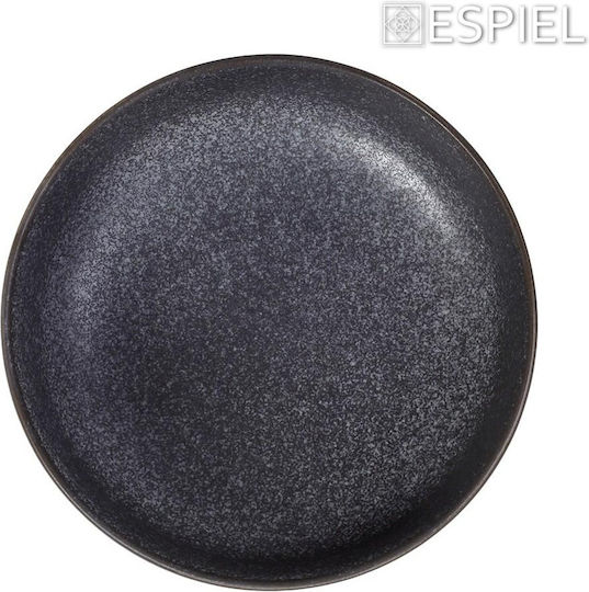 Espiel Etna Πιάτο Βαθύ Κεραμικό Γκρι με Διάμετρο 17.5cm Espiel Etna Πιάτο Βαθύ Κεραμικό Γκρι με Διάμετρο 17.5cm