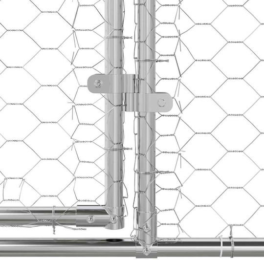 vidaXL Custi de câine din sârmă 200x200x200cm