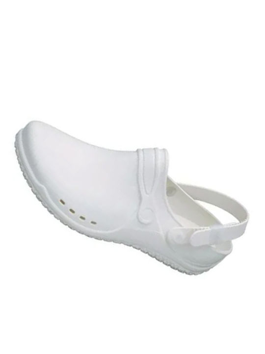 Scholl Evo Анатомични Клоги Бял