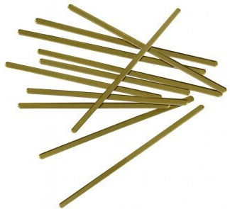 Lange Sticks Gold Spiegel Cake Pops 20 Stück 20cm