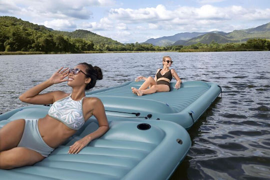 Hydroforce Inflatable Floating Dock for 2 People Blue