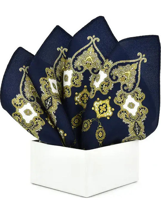 Seidig Blau