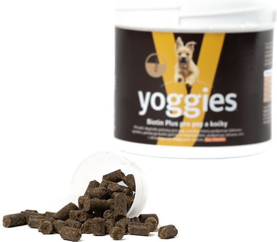 Biotin Plus Natural Dog Supplement Granules Yoggies 400g