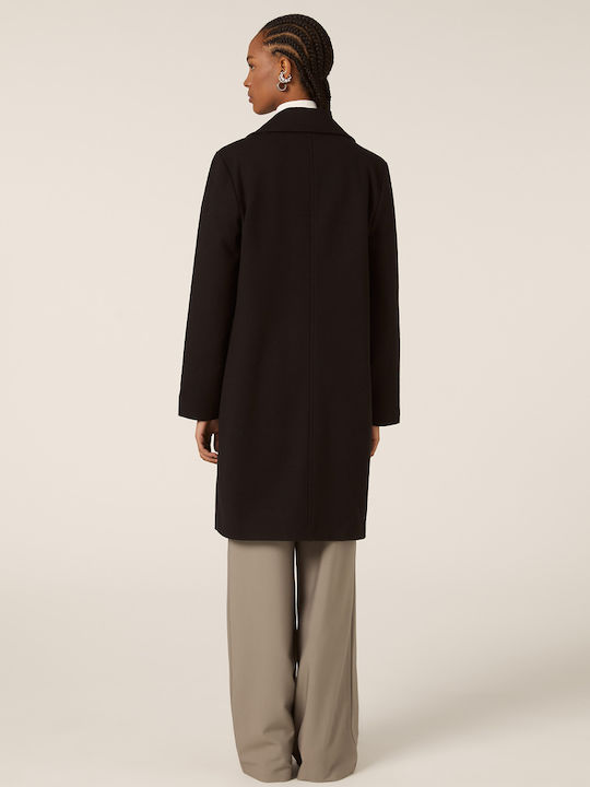 Femeie Black Palton