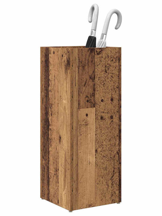 vidaXL Regenschirmständer Hölzernes Braun 25x24.5x64cm 1Stück