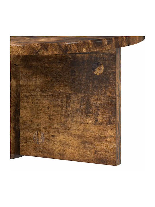 Κομοδίνα Τοίχου Ξύλινα Καφέ 2τμχ 38x19x19cm 891419