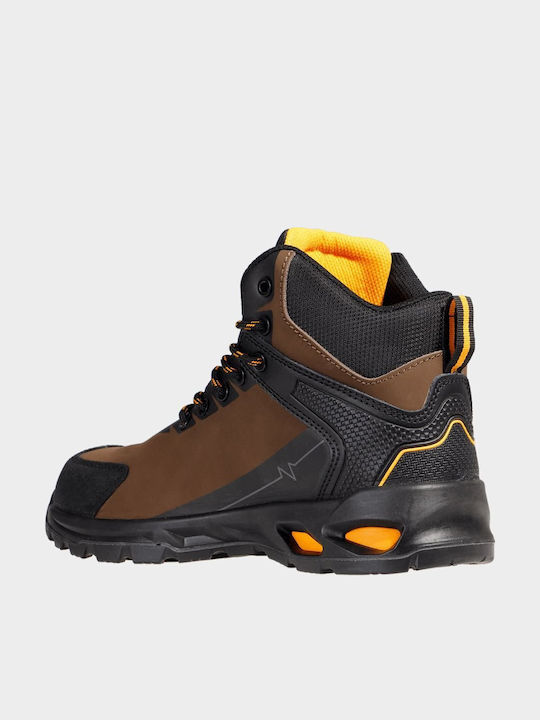 Stenso Ruler Waterproof Boots Work Brown with Certification FO ,SR