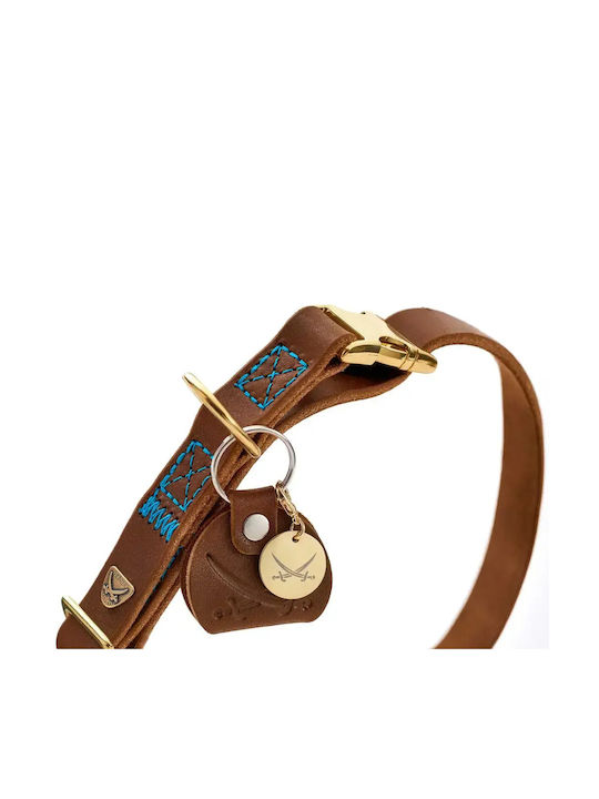Δερμάτινο Περιλαίμιο Σκύλου Hunter Sansibar Xl Brown