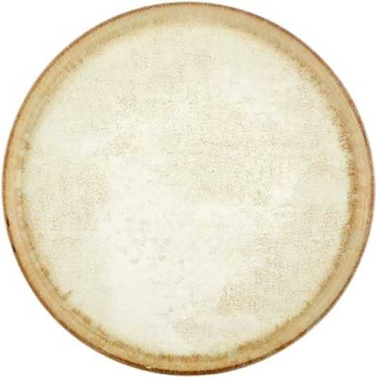 By Bone Ambience Πιάτο Ρηχό από Πορσελάνη με Διάμετρο 21cm