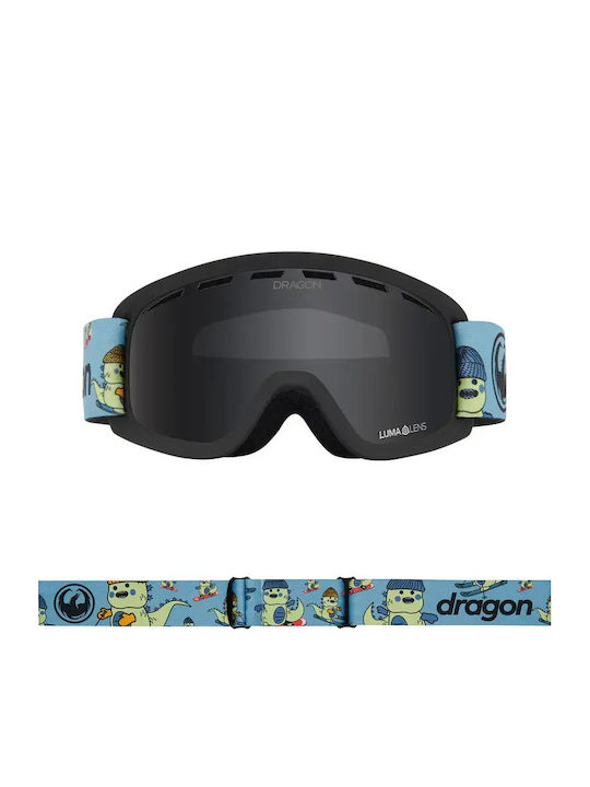 Dragon Alliance Μάσκα Σκι & Snowboard Παιδική Μαύρη με Φακό Φιμέ σε Μαύρο Χρώμα Dragon Alliance Μάσκα Σκι & Snowboard Παιδική Μαύρη με Φακό Φιμέ σε Μαύρο Χρώμα