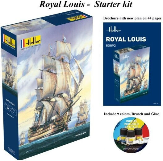 Heller 1:200 Starter Kit Royal Louis