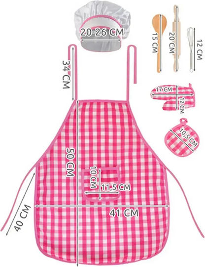 Children's Chef Set 7 Pieces Iso Trade Little Chef Set Educational Toddlers 3-8 Years