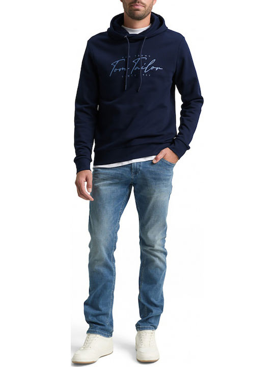 Суитшърт с Качулка Dark Blue
