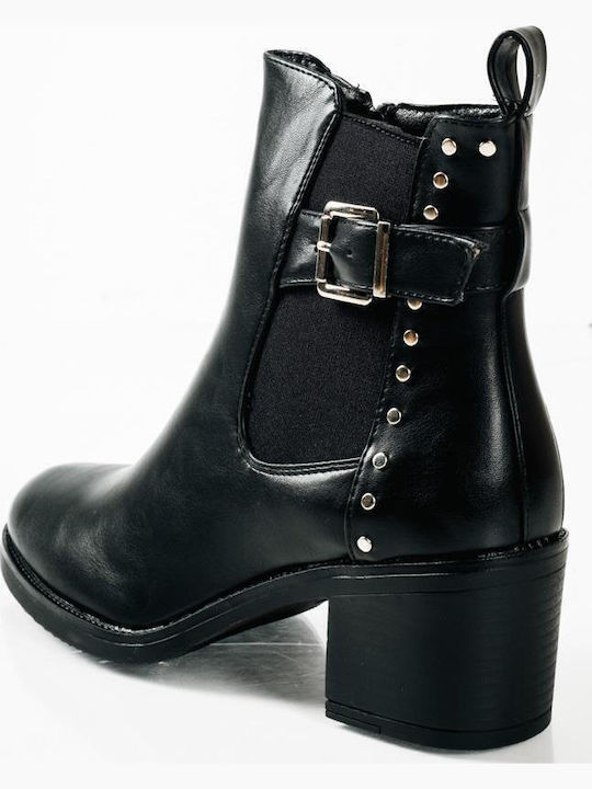 Stiefeletten Damen Schwarz