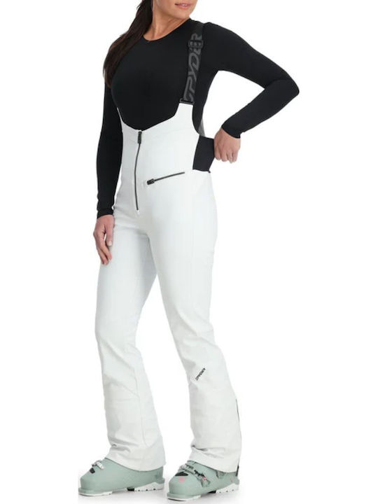 Spyder 38SD475302-WHT2 Γυναικείο Παντελόνι Σκι & Snowboard Soft Shell Λευκό