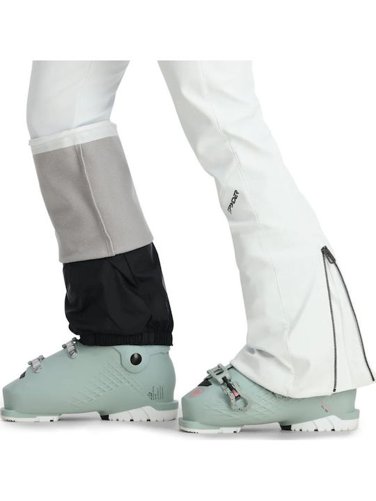Spyder 38SD475302-WHT2 Γυναικείο Παντελόνι Σκι & Snowboard Soft Shell Λευκό
