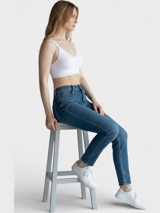 Women's Bra without Padding White