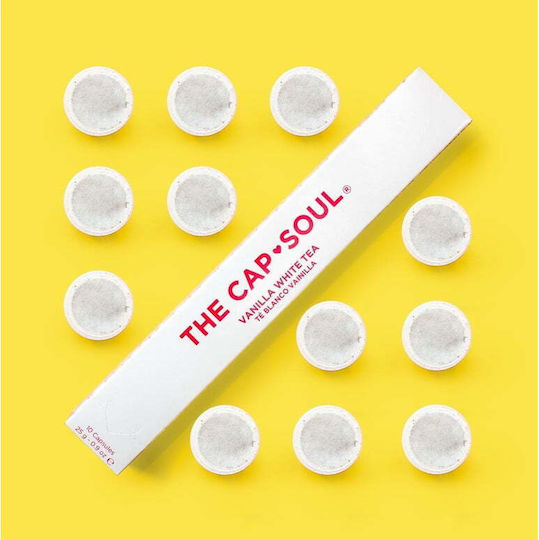 The Cap Soul Capsules Tea Vanilla Compatible with Machine Nespresso 10caps,tobolek