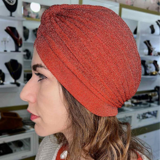 Turban Lurex Roșu