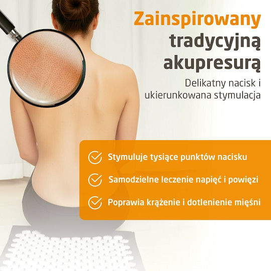 Medisana 100 Χαλάκι Μασάζ Πιεσοθεραπείας για το Σώμα με Λειτουργία Θέρμανσης