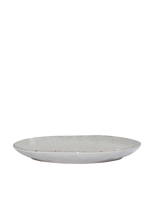Estia Vignette Stoneware Teller Untiefe Keramik Gray mit Durchmesser 27cm
