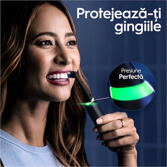 Oral-B Smart Ηλεκτρική Οδοντόβουρτσα με Αισθητήρα Πίεσης και Θήκη Ταξιδίου Μαύρη