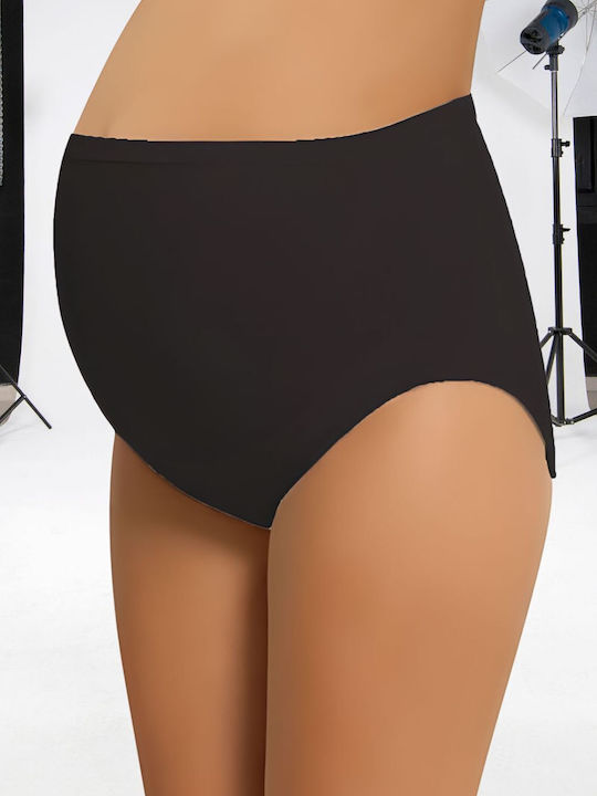 Women's Cotton Maternity Briefs B5011 Black