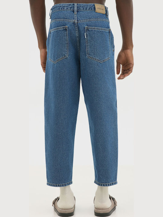 Herren Jeanshose Gekürzt mit Relaxed Passform Blue