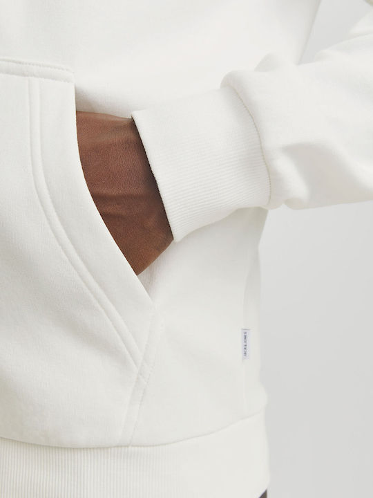 Ζακέτα με Κουκούλα White
