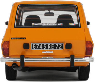 Macheta Auto Renault 12 Break Orange Andalou 318 1975 1:18 Otto Models Ot1139