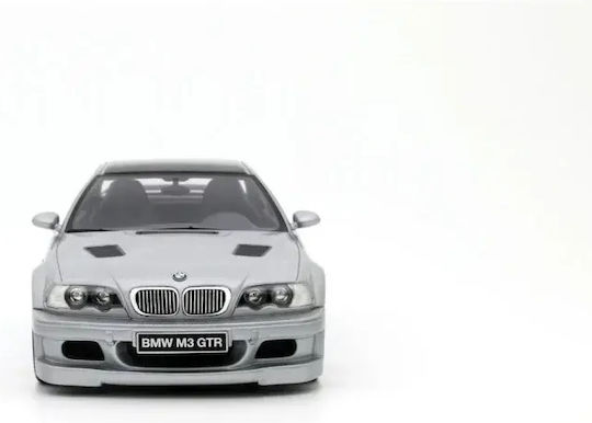 Machetă Mașină BMW E46 M3 GTR Street Titan Argintiu Metalizat 354 2001 1:18 Otto Models Ot1128
