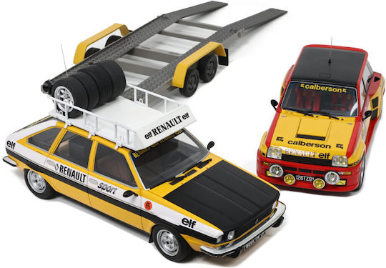 Set Machete Mașină Renault 30 Assistance Renault 5 Turbo Ed Limitată 2500 1:18 Otto Models Ot383
