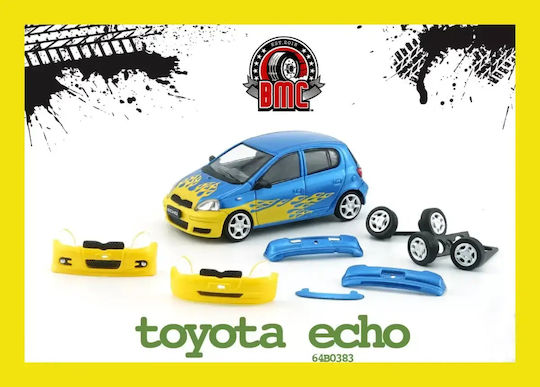 Macheta Auto Toyota Yaris Echoalbastru 1:64 Bm Creations