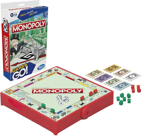 Joc de Societate Monopoly Grab And Go! pentru 2-4 Jucători 8+ Ani (EN) Hasbro