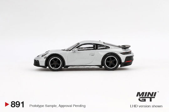Macheta Auto Porsche 911 992 Dakar Ice Gray Metallic 2023 1:64 Mini Gt Mgt00891-l