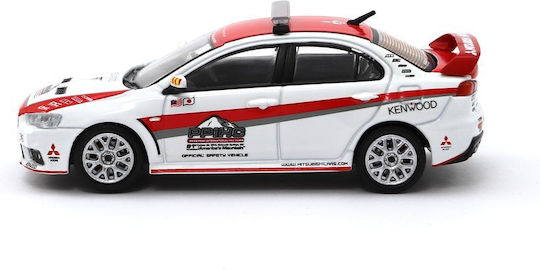 Macheta Mașină Mitsubishi Lancer Evo X Safety Car Scara 1:64 Tarmac