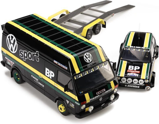 Set Machete Auto Volkswagen Lt35 + Golf Gti Mk1 Gr 2 Ed Limitată 2000 1:18 Otto Models Ot353