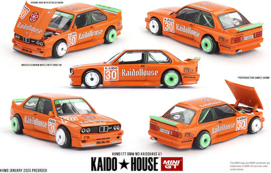 Macheta Auto Bmw E30 M3 Kaido House V1 1:64 Mini Gt Khmg177