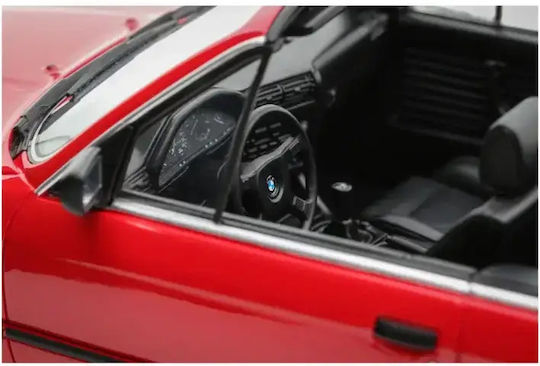 Machetă Mașină BMW 325i Cabriolet Roșu Aprins 308 1986 1:18 Otto Models Ot1194