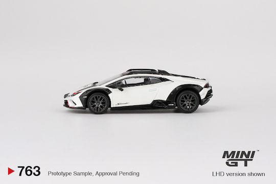 Machetă Mașină Lamborghini Huracán Sterrato Alb Asopo 2023 Scara 1:64 Mini GT MGT00763-L