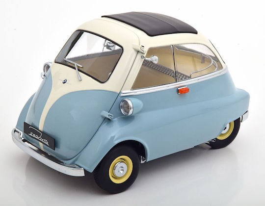 Machetă Mașină Bmw Isetta 250 1959 Albastru Deschis 1:12 Kk-scale