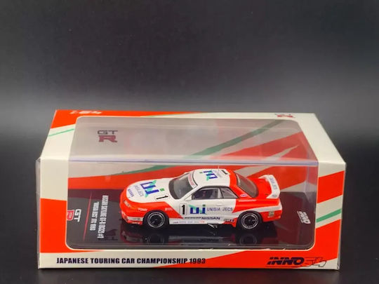 Machetă Mașină Nissan Skyline GT-R R32 #1 1933 Portocalie 1:64 Inno64