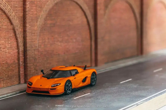 Macheta Auto Koenigsegg Cc850 Orange Maßstab 1:64 Tarmac Works