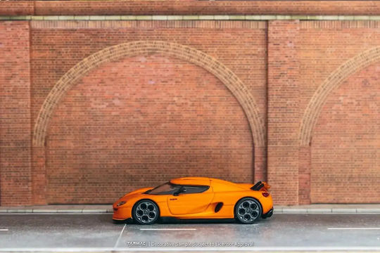 Macheta Auto Koenigsegg Cc850 Orange Maßstab 1:64 Tarmac Works