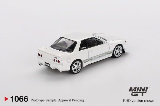 Machetă Mașină Nissan Skyline GT-R R32 Veilside Combat C-i Alb 2011 Scara 1:64 Mini GT MGT01066-R