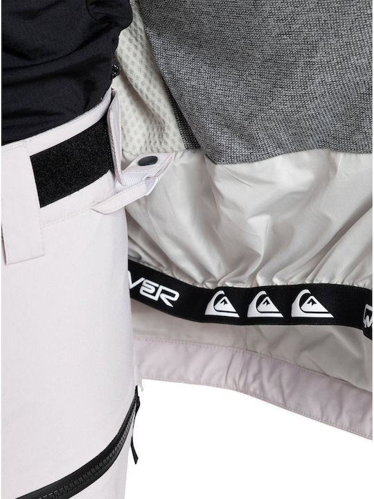 Quiksilver EQYTJ03493-SFN0 Männer Jacke aus für Ski & Snowboard Weiß